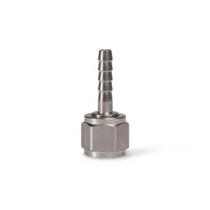 Schlauchadapter für Flowmeter Metallausführung mehrstufig